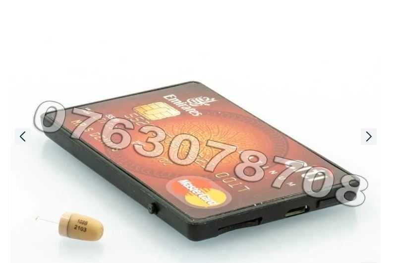 Card GSM cu Casca de copiat - Casti de copiat - BONUS 6xBaterii 337