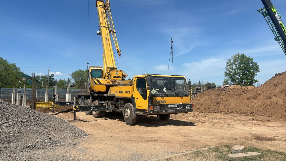 Услуга Автокран 25тон эксковатор погрузчик,мини эксковатор,