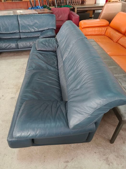 Дивани двойка и тройка от естествена кожа