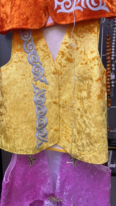 Национальные жилеты для детей