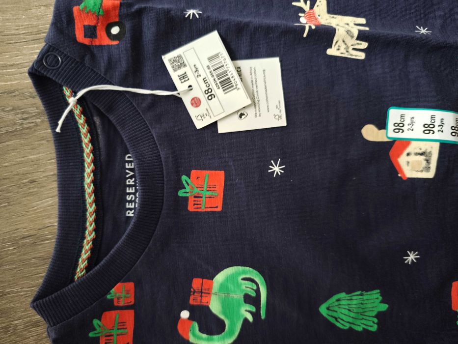 Коледна блузка момче размер 3 години