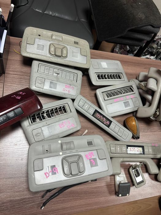 Панели приборов на Альфард и  эстима