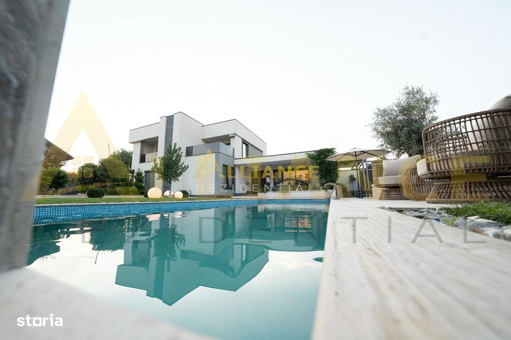 Vila de lux P+1E ||5 camere 5 bai + dressing || 850mp teren