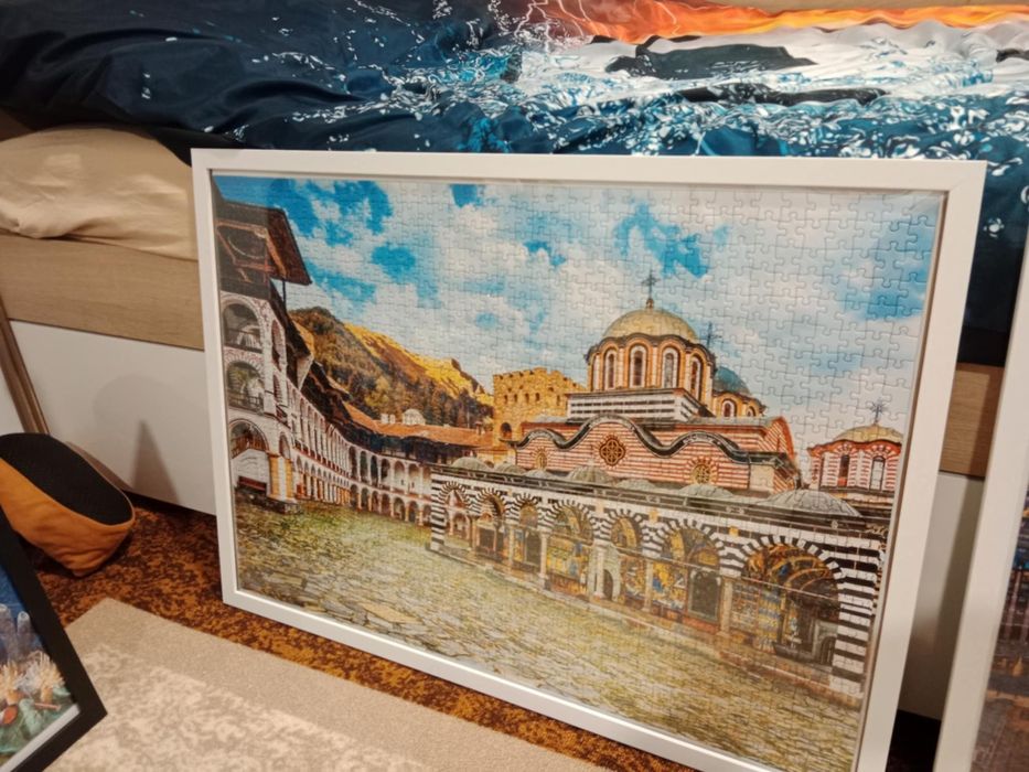 Пъзели  в  рамка