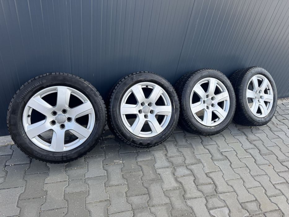 Audi 17 “ оригинални джанти със зимни гуми 225 55 17