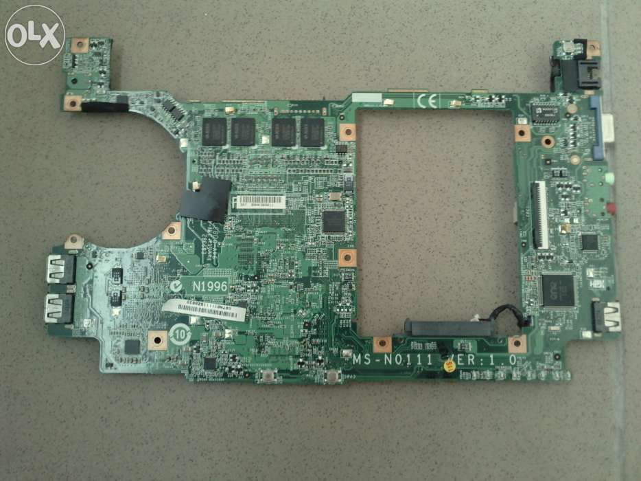 placa de baza msi wind u100