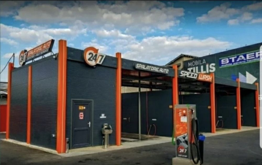 Vand spalatori auto self  totul la gata