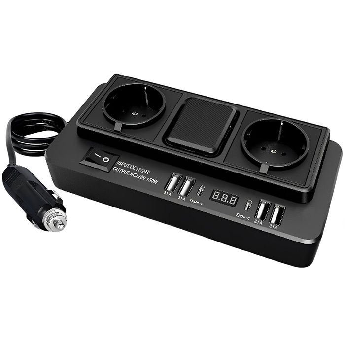 Преобразувател на напрежение от 12/24V към 220V