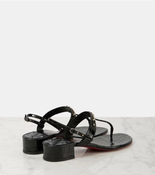 Sandale Christian Louboutin MJ Thong Croc
