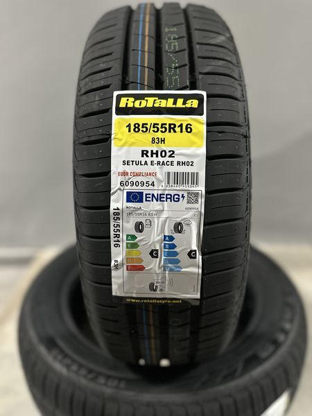 Нови летни гуми ROTALLA SETULA RH02 185/55R16 83H НОВ DOT 1855516
