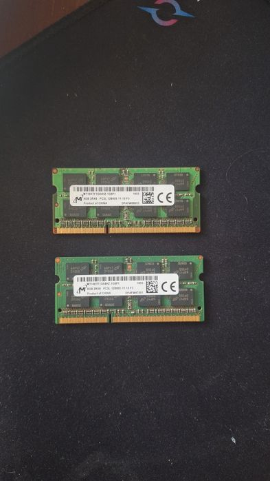 memorie RAM so-dimm DDR3L 8gb micron PC3L-12800s