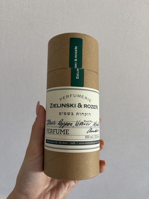 Парфюм zielinski & rozen black pepper vetiver neroli amber