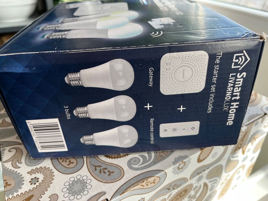 3 becuri smart Livorno si Gateway zigbee ca nou