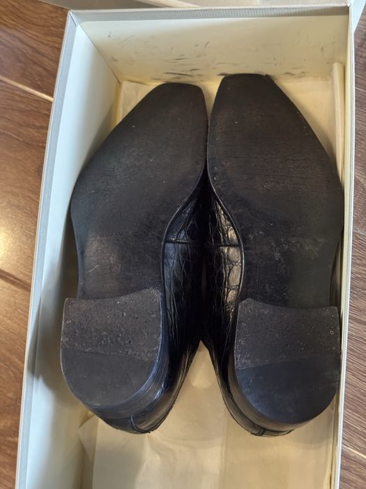 Pantofi Canali Piele crocodil 41