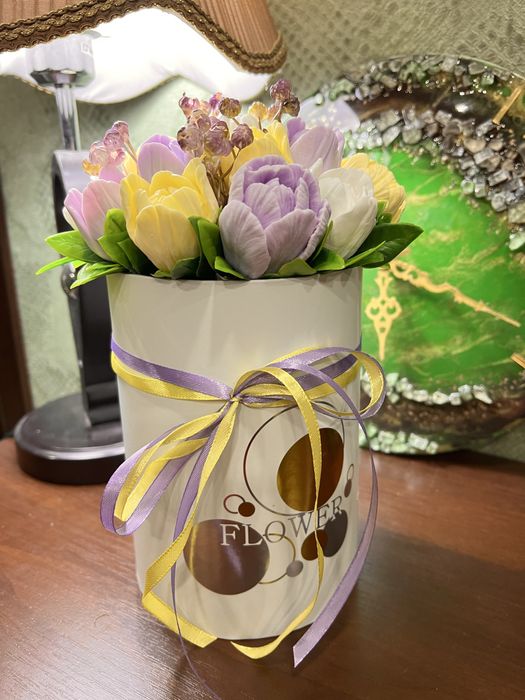 Букеты из мыла ! Отличный подарок близким