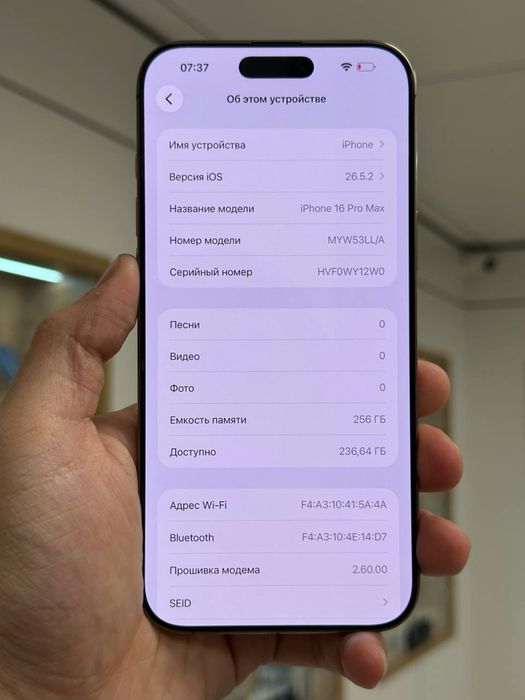 iPhone 16 Pro Max | 256 GB | E-sim