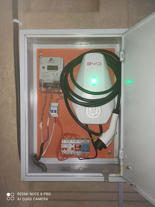 Установка зарядное устройство для Электромобилей.
Контур заземления
Со