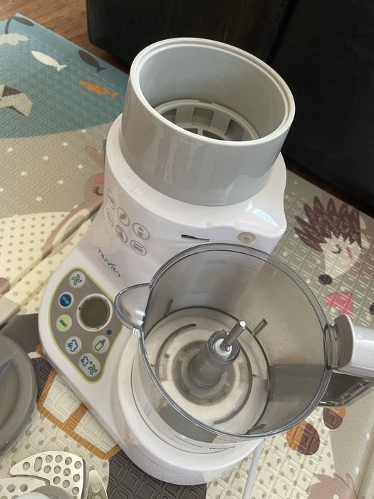 Уред за приготвяне на бебешка храна Nuvita Pappasana Vapor Combo