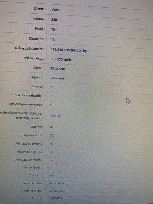 Cauciucuri Anvelope pentru Iveco Daily Sprinter Crafter Mascot Master