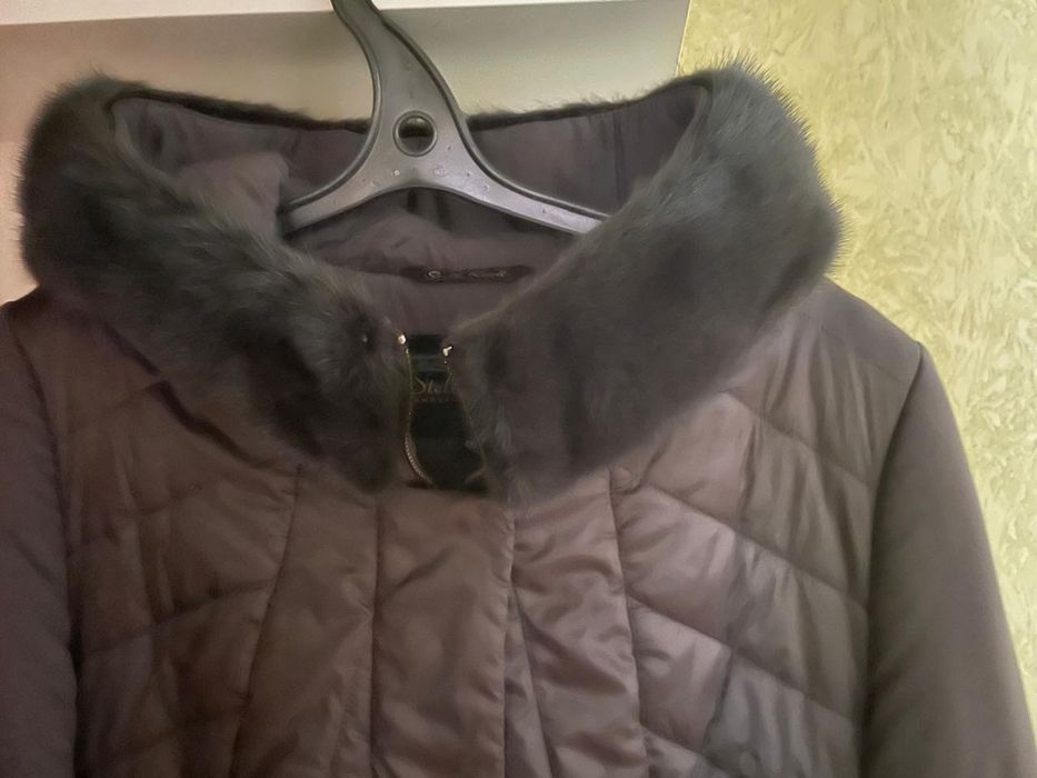 Пуховик с капюшоном