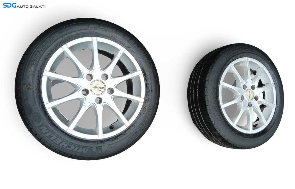 Set 4 Jante Roti Aliaj 205 55 R16 5x112 Volkswagen Touran 2003 - 2010 [MX0518]