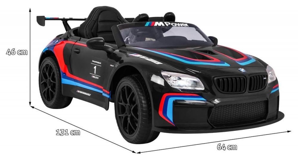 Masinuta electrica pentru copii BMW M6 GT3 (6666) Negru