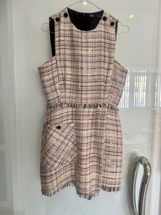 Къс гащеризон наподобяващ рокля ZARA