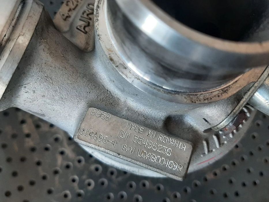 turbina 1.6 cdti b16dtl opel astra j  55496238  614698-4