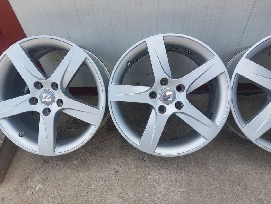 Set jante din aluminiu originale r17 / Seat Vw Audi Skoda / 5x112
