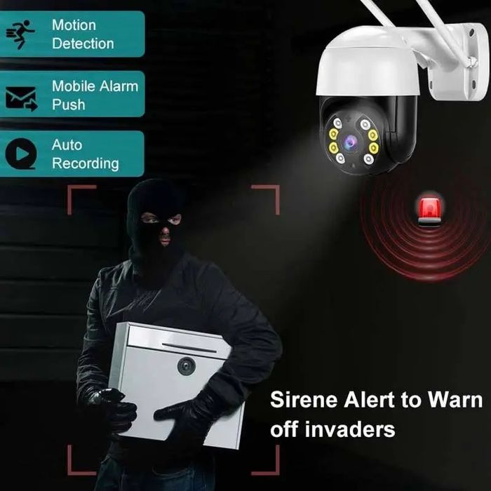 3mp Camera IP supraveghere (2304x1296p) exterior wifi PTZ icsee