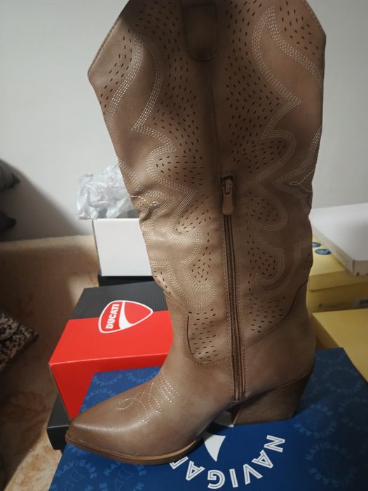 Cizme dama piele