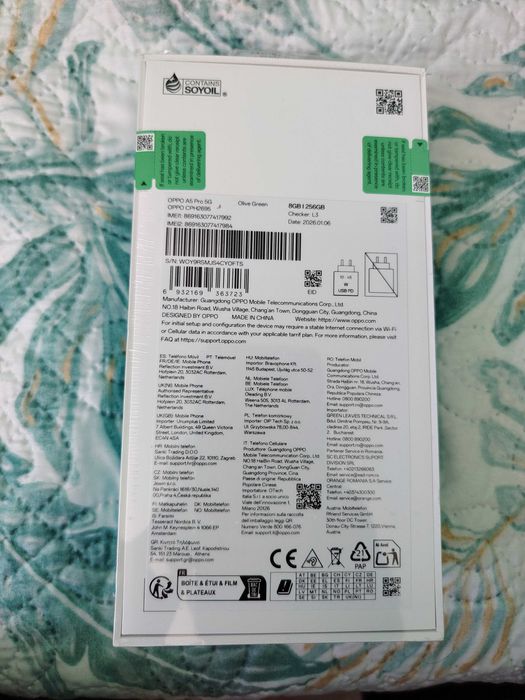 OPPO A5 Pro 5G – 8GB RAM / 256GB