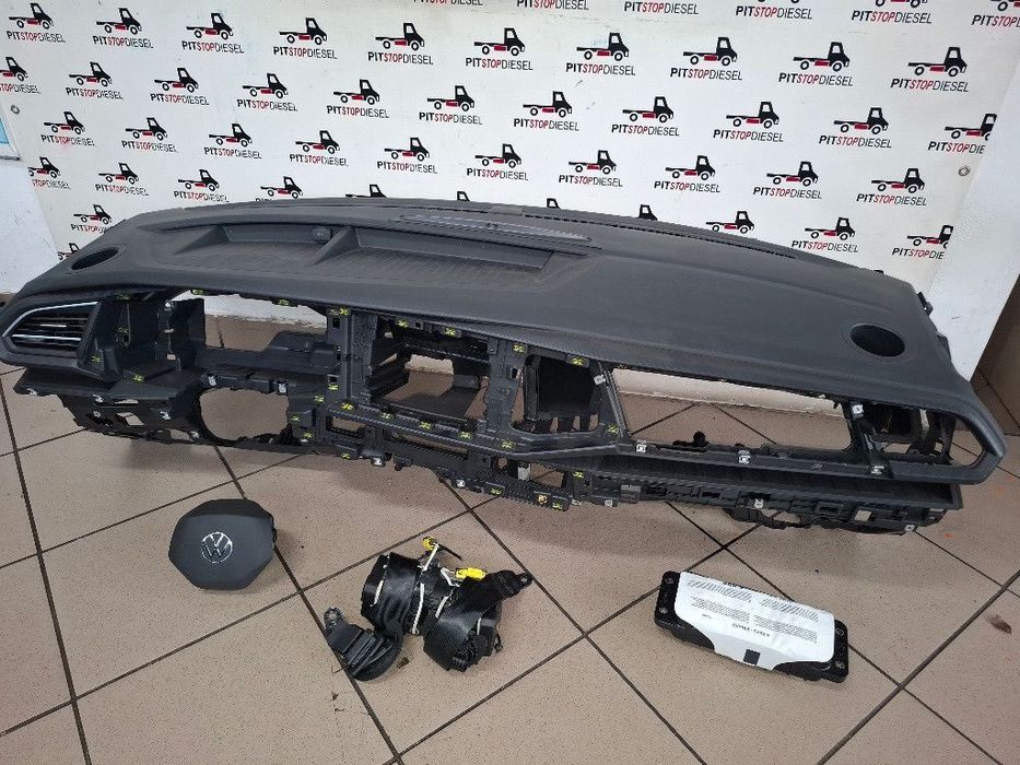 kit airbag plansa bord vw volkswagen t6 t6.1 facelift 2019 2020 2021