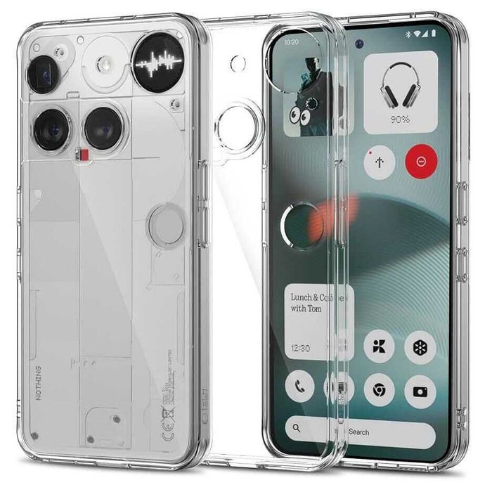 Прозрачен силиконов гръб Crystal за Nothing Phone 3, Phone 3a Pro,3a