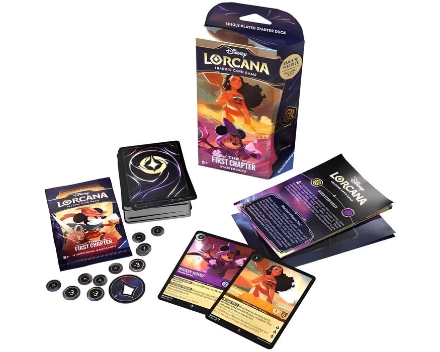 Disney Lorcana TCG: Starter Deck (The First Chapter) – Moana & Mickey Mouse