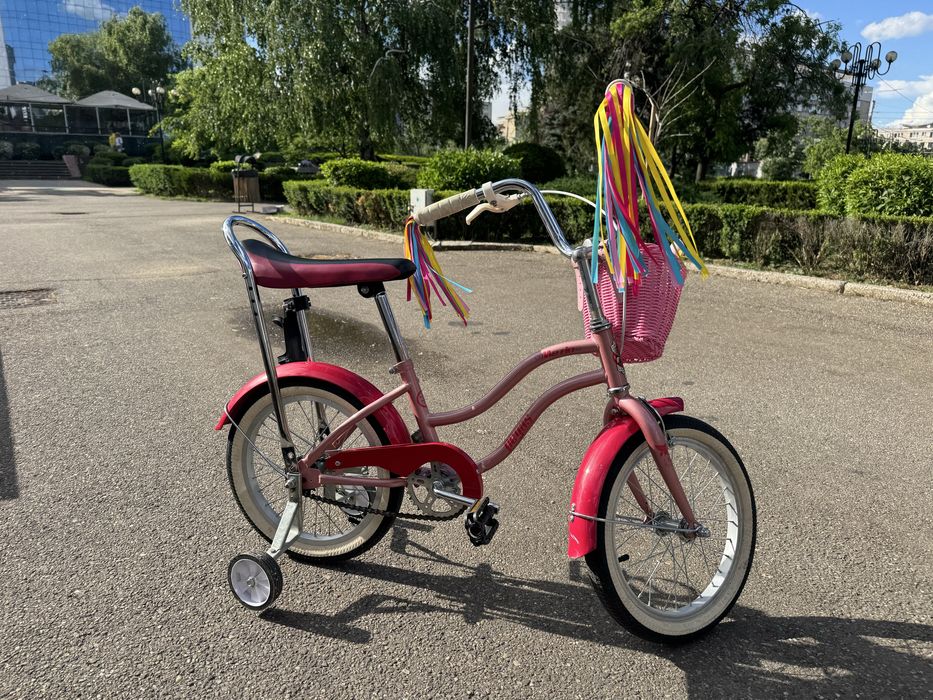 Bicicletă copii Pegas Mezin 16 + CADOU Trotineta Oxelo B1 Rosie