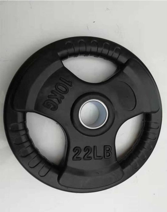 Тежести с Ръкохватки Ф50 | 1,25 кг - 20 кг Каучукови Дискове