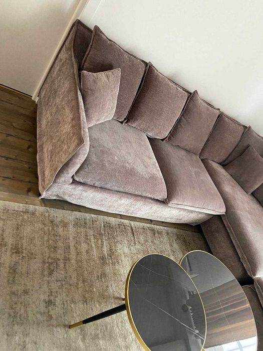 Canapea modulara din catifea Heaven