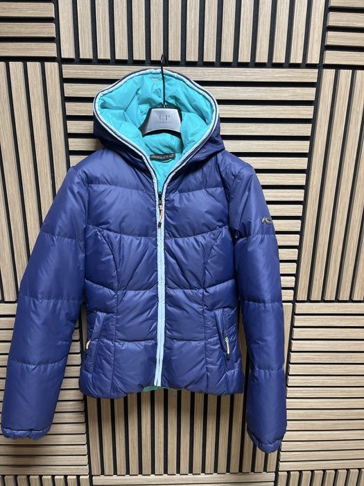 KJUS : Дамско зимно яке с две лица и пух размер 38/S - Оригинал