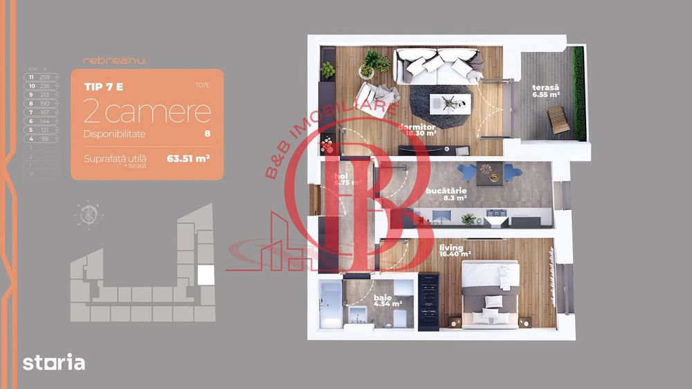 Liviu Rebreanu-Titan-Apartament 2 camere-Comision 0