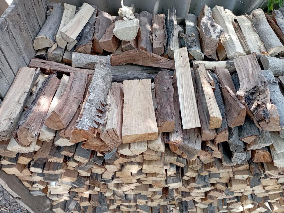 Дрова в мешках сухие готовые