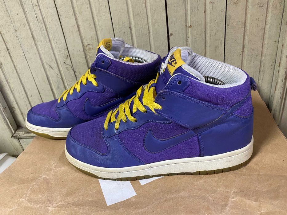 Nike Dunk High Zoom Premium Lakers Purple''оригинални маратонки 40.5