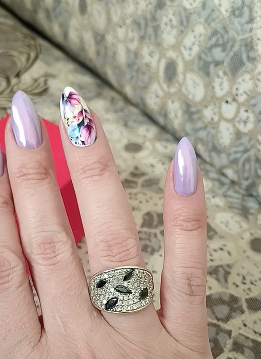 Серебряное кольцо