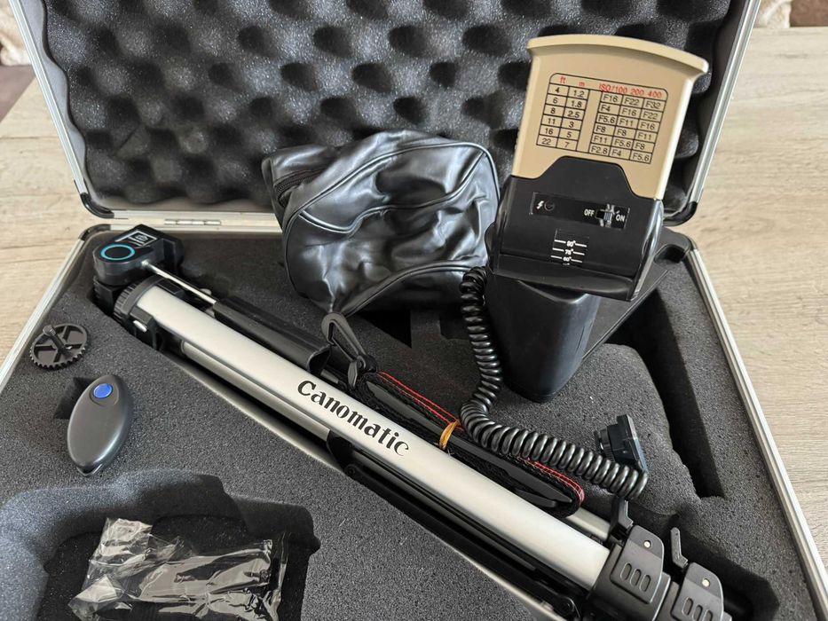 НОВ статив Canomatic + алуминиев куфар (пълен комплект)