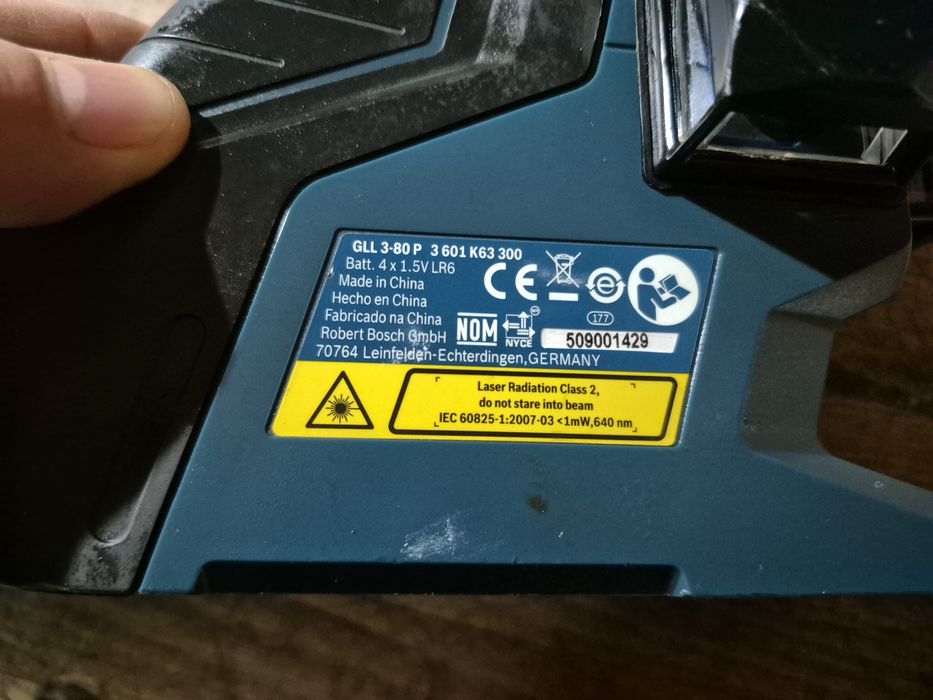 Nivela laser BOSCH GLL 3-80 P