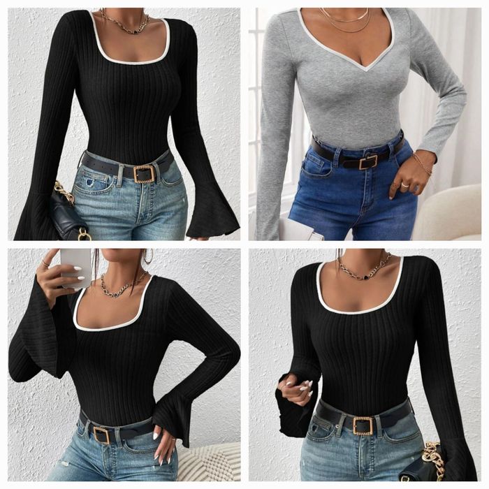 комплект 2 модерни блузки