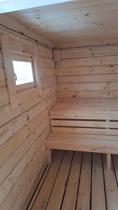 Баня из бруса (переносная)