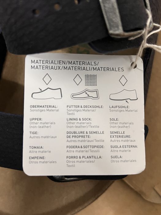 Birkenstock 43, bleumarin