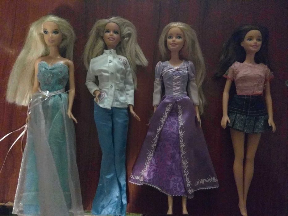 Лот Кукли Барби, 4 броя