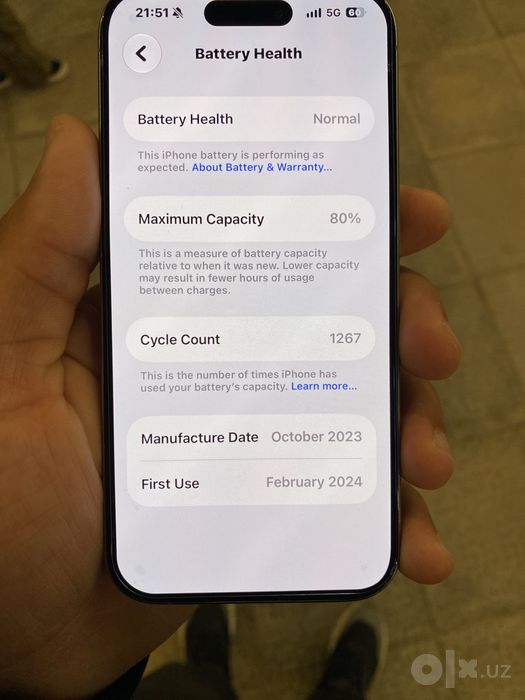 Iphone 15 pro 128GB